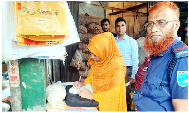 ভোক্তা অধিদপ্তরের অভিযানে মূল্য তালিকা প্রদর্শন না করায় ৩ প্রতিষ্ঠানকে জরিমানা